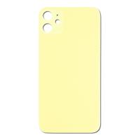 Τζαμάκι Πίσω Πλαισίου Big Hole iPhone 11 Yellow high quality OEM