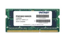 Patriot 8GB DDR3 RAM με Ταχύτητα 1600 για Laptop pc3-12800