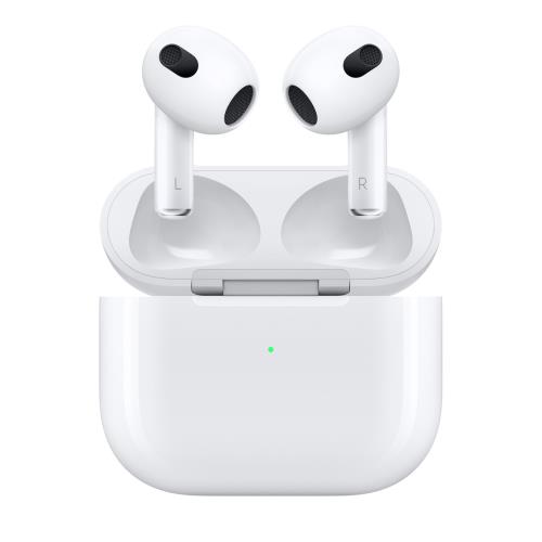  Apple AirPods 3rd Generation Earbud Bluetooth Handsfree με Lightning Charging Case Λευκό A2565 