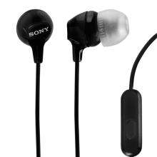 SONY MDR-EX15AP Headphones Black
