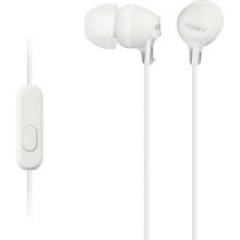 SONY IN EAR HEADPHONES MDR-EX15APW WHITE