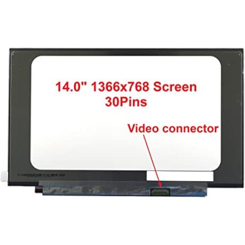 HP 14-DQ1037WM 7PR51UA 14-DQ1039WM 8BD79UA 14" WXGA HD laptop LED LCD 1366 x 768 30pin screen
