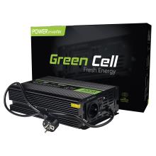 Green Cell Power Inverter UPS 12V to 230V Pure sine wave 300W/600W for furnances and central heating