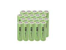 20 τεμαχεια Rechargeable Battery Li-Ion Green Cell ICR18650-26H 2600mAh 3.7V