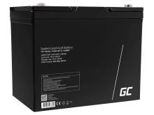 Green Cell AGM VRLA 12V 80Ah maintenance-free battery for boats, scooters, camper vans, wheelchairs,