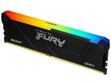 Kingston FURY Beast RGB 16GB DDR4 RAM με Ταχύτητα 3200 για Desktop 