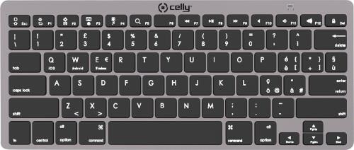 Celly Sw Keyboard Wireless Dark Silver (UK English)