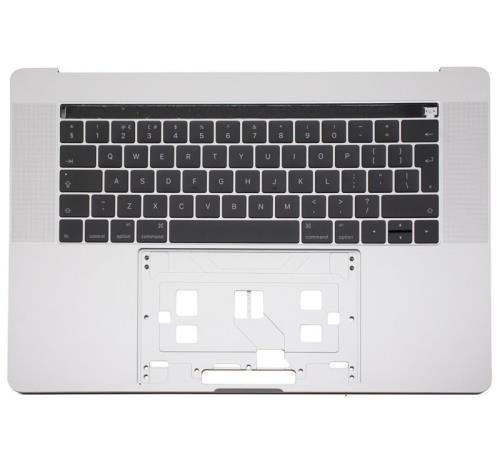 MacBook Pro Retina 15" A1707 2016 Palmrest Silver with UK Keyboard
