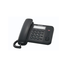 Panasonic KX-TS520EX2 Ενσύρματο Τηλέφωνο Γραφείου Μαύρο