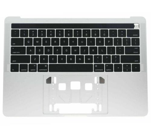 MacBook Pro A1706 2016 13" Palmrest with UK Keyboard Silver with Touch Bar
