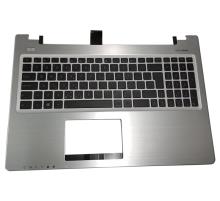 ASUS K56C S550CM S550 K56CA 13N0-N3A0711 0KNB0-6129SP00 Palmrest Silver With Keyboard Black