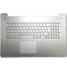 Asus N750 N750JV-1A N750JV N750G Palmrest Cover Keyboard με ελληνικούς χαρακτήρες