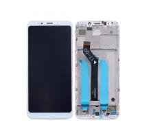 Xiaomi redmi 5 plus Οθόνη & Touch Digitizer Assembly With Frame White OEM