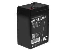 Green Cell AGM Battery 6V 5Ah