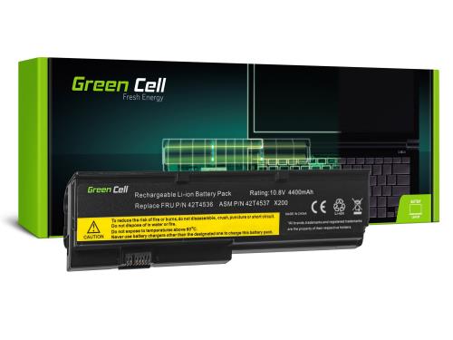 Green Cell Battery for Lenovo ThinkPad X200 X201 X200s X201i / 11,1V 4400mAh