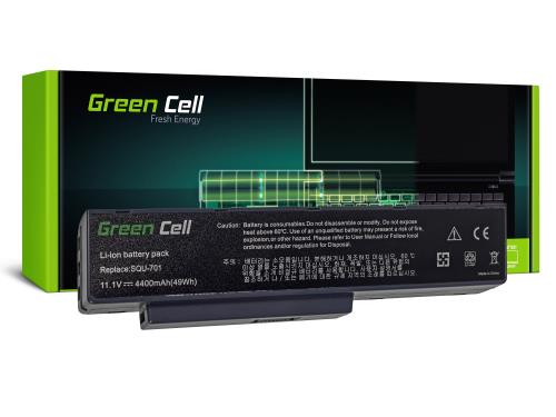 Green Cell Battery for Packard Bell EASYNOTE MB55 MB85 MH35 MH45 MH88 MV/V / 11,1V 4400mAh