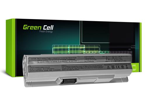 Green Cell Battery for MSI Wind U91 L2100 L2300 U210 U120 U115 U270 (white) / 11,1V 4400mAh
