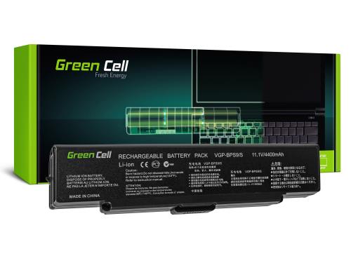 Green Cell Battery for Sony Vaio VGN-AR570 CTO VGN-AR670 CTO VGN-AR770 (black) / 11,1V 4400mAh
