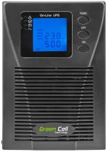 Green Cell UPS Online MPII 1000VA 900W with LCD Display