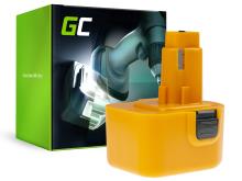 Green Cell Power Tool Battery for DeWalt DE9037 DE9071 DE9074 12V 2Ah
