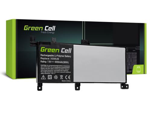 Green Cell Battery for Asus X556U / 7,6V 4100mAh