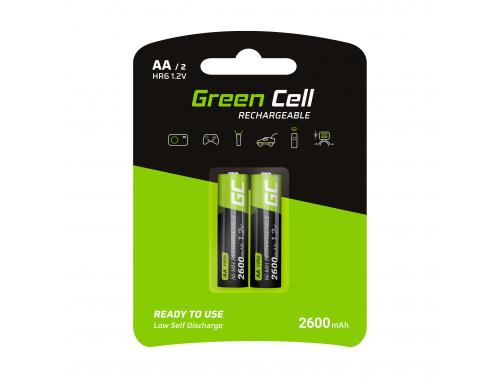 Green Cell 2x AA HR6 Batteries 2600mAh 