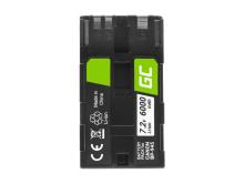 Battery Green Cell ® BP-80 BP-941 BP-945 for cameras Canon DM-XL1, ES5000, XL1 7.2V 6000mAh 