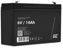 Green Cell 6V 14Ah AGM Battery