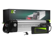 Battery Green Cell Silverfish 36V 10.4Ah 374Wh for E-Bike Pedelec