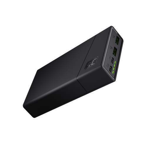 Power Bank Green Cell με Fast Charge 2x USB και Ultra Charge 2x USB-C PD 18W 20000 mAh  PBGC03