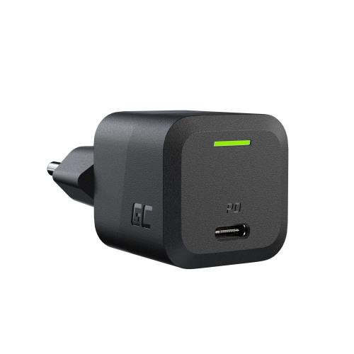 Green Cell Φορτιστής Χωρίς Καλώδιο με Θύρα USB-C 33W Power Delivery / Quick Charge 3.0 Μαύρος (CHARG