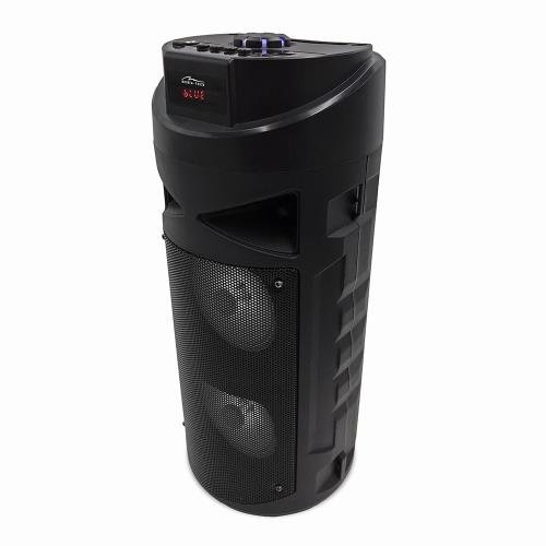 Media-Tech Σύστημα Karaoke με Ενσύρματo Μικρόφωνo Partybox KEG BT σε Μαύρο Χρώμα 
