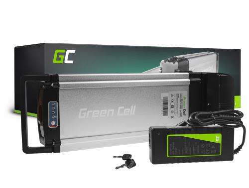 Battery Green Cell 24V 8.8Ah 211Wh Rear Rack for E-Bike Pedelec