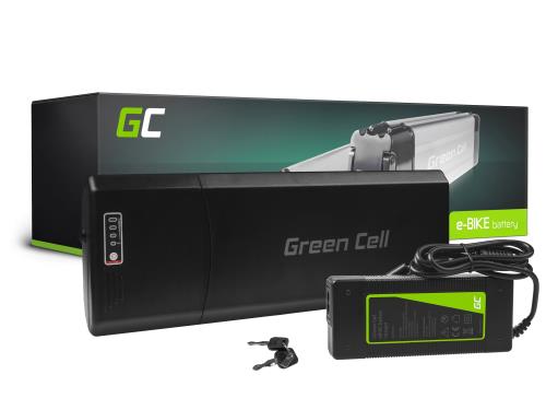 Green Cell Battery 36V 12Ah 432Wh Rear Rack for E-Bike Pedelec