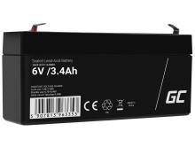 Battery AGM VRLA Green Cell 6V 3.4Ah