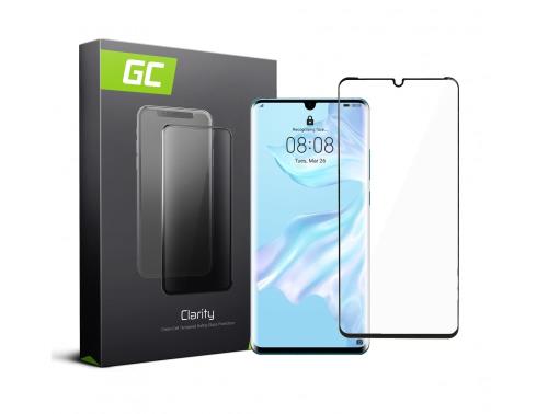 Screen Protector for Huawei P30 Pro edge glue Tempered Glass GC Clarity 9H Military Grade Invisible 