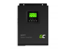 Solar Inverter Off Grid converter With MPPT Green Cell Solar Charger 12VDC 230VAC 1000VA / 1000W Pur
