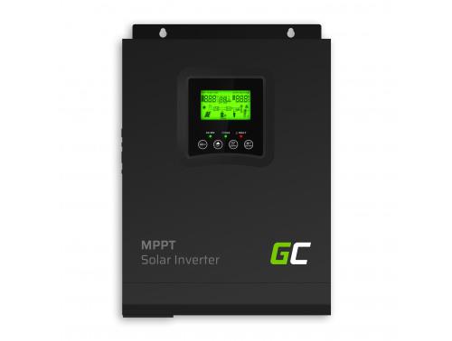 Solar Inverter Off Grid converter With MPPT Green Cell Solar Charger 12VDC 230VAC 1000VA / 1000W Pur