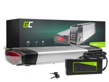 Green Cell® E-Bike Akku 36V 13Ah Li-Ion Pedelec Rear Rack Batterie mit Ladegerat