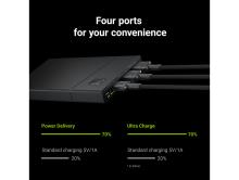  Power Bank Green Cell PowerPlay10 10000mAh USB-C 18W PD and 2x USB-A GC Ultra Charge 