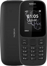Nokia 105 (2019) Dual SIM Κινητό με Κουμπιά Μαύρο