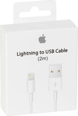 Apple USB-A to Lightning Cable Λευκό 2m (MD819ZM/A)