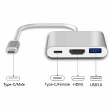 USB Type-C to HDMI and USB 3.0 Adapter - Active
