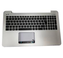 Asus F555L F555LA F555LB F555LF F555LD F555LJ F555LP Silver Palmrest with Black Keyboard