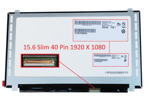 Οθόνη για Laptop Dell Latitude E5540 E6540 (Models Before 2020) 15.6" Resolution 1366 x 768 | 40 Pin