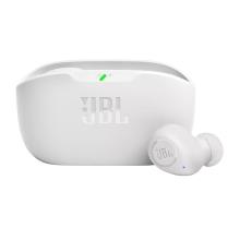 JBL Wave Buds Bluetooth Handsfree Ακουστικά με Θήκη Φόρτισης Λευκά