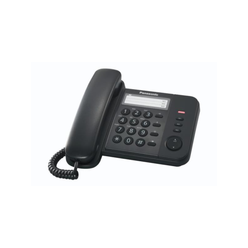 Panasonic KX-TS520EX2 Ενσύρματο Τηλέφωνο Γραφείου Μαύρο