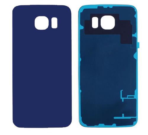 Samsung Galaxy S6 Edge Battery Back Cover Blue With Adhesive