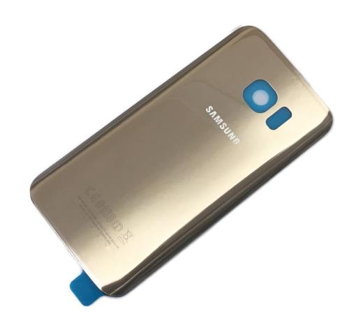 Samsung Galaxy S7 Battery Back Cover Gold With Adhesive