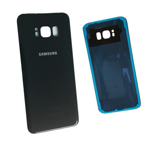 Samsung Galaxy S8 Battery Back Cover Black With Adhesive